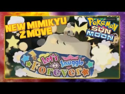 Pokémon Ultra Sun and Ultra Moon DISCUSSION - New Mimikyu Z Move