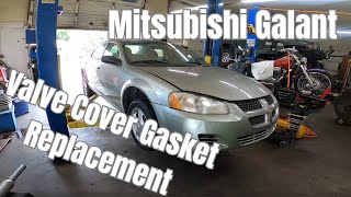 Mitsubishi Galant Valve cover gasket Replacement