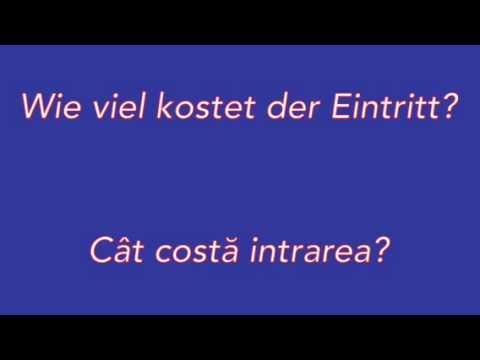 Învatā limba Germanā. Lectia. 42. Vizitarea oraşului.