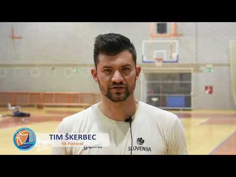 Denis Nusdorfer in Tim Škerbec pred tekmo Portorož - Postojna