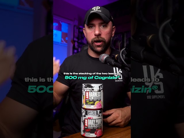 Arms Race Nutrition Harness & Daily Pump Revamped with Cognizin®