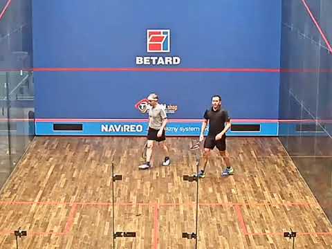 SQUASH. 55-year old just like Ramy Ashour and Gregory Gaultier!