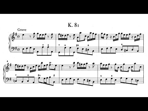 D. Scarlatti - Sonata in E minor, K,81 (Colleen Lee)
