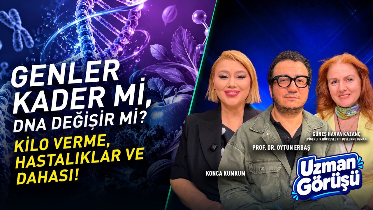 ANKSİYETE, KİLO, UYKU… Hepsi Genlerinizde Saklı! Epigenetik ile Hayatınızı Değiştirmenin Sırları