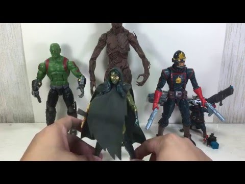 Marvel Legends Guardians of the Galaxy 5 Pack Gamora Review