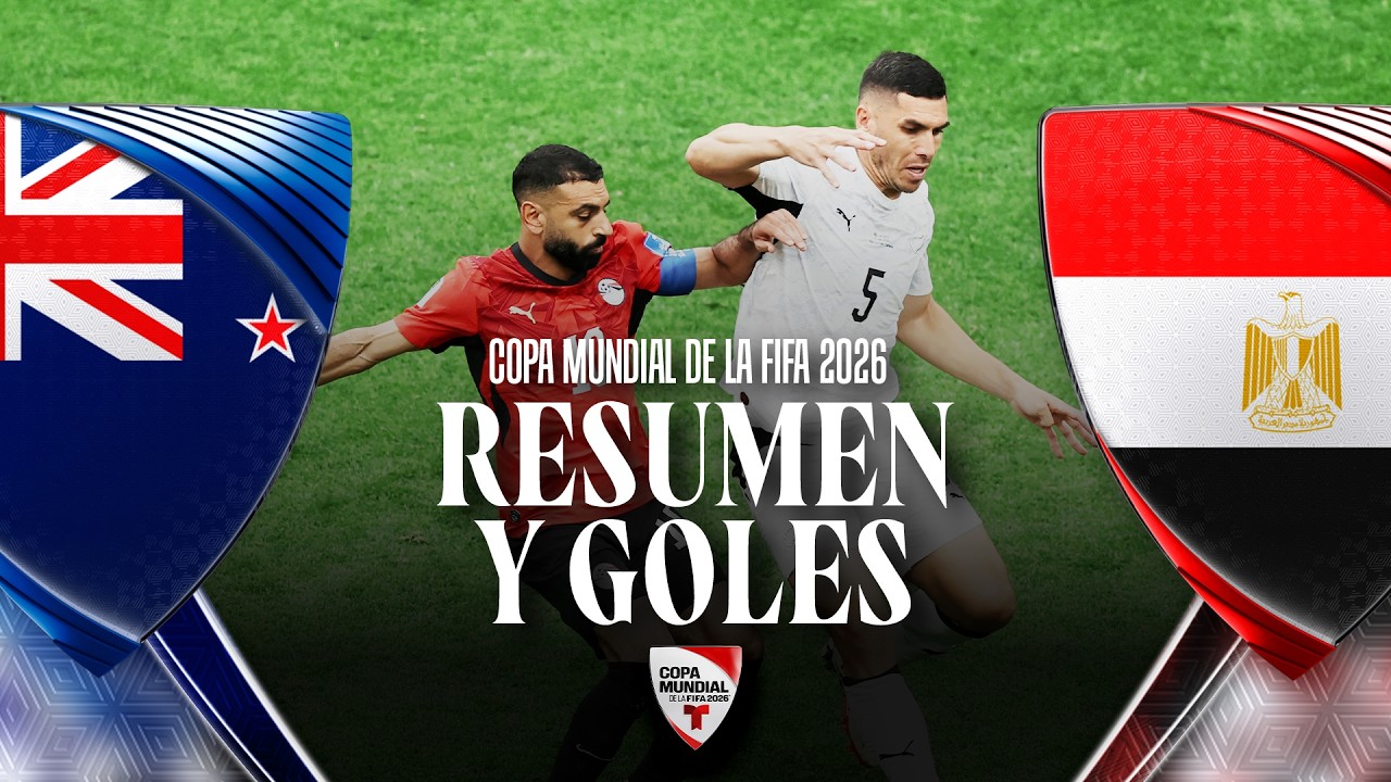 Resumen Nueva Zelanda vs Egipto