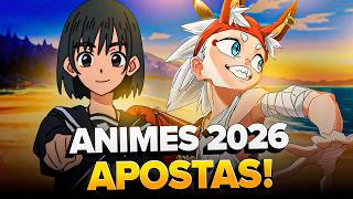 OS 6 ANIMES MAIS DIFERENTES DE 2026 (sem continuações)