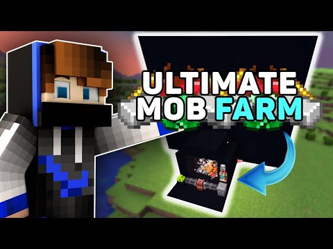 How to Build the BEST Mob Farm | Guide for ATM9 (All The Mods 9)