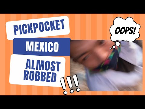Pocket picking in Mexico (PLAYA DEL CARMENT)