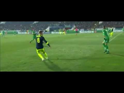 Ludogorets vs Arsenal = 2-3