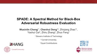[ICML'21] SPADE: A Spectral Method for Black-Box Adversarial Robustness Evaluation