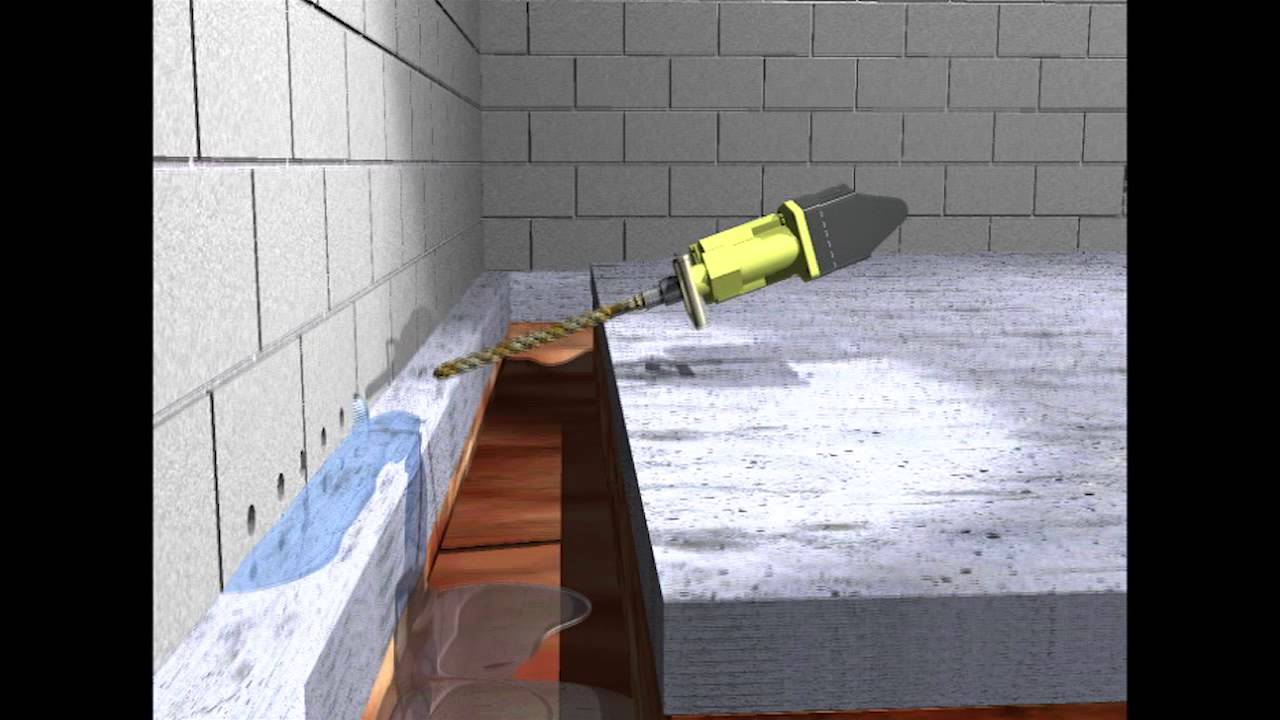 Basement Waterproofing - The Solution Animation