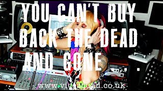 Vice Squad&#39;s Beki in the studio 2018, &#39;You Can&#39;t Buy Back The Dead&#39; lyric commentary.