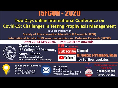 Day 2 ISFCON – 2020: Two Days online International Conference on Covid-19