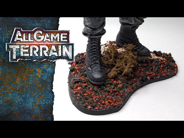 Miniature Basing for ANY Skill Level - Volcanic Terrain Edition Video