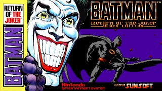 Batman – Return Of The Joker Black Edition [NES] Romhack