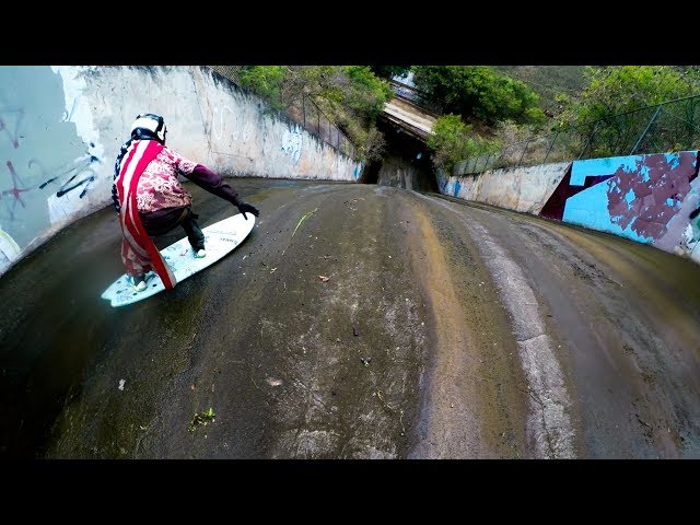 DANGEROUS SEWER DRAIN SURFING! | Jamie O'Brien