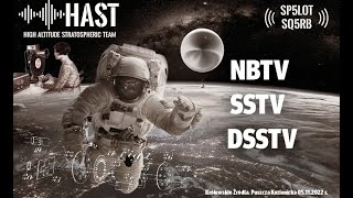 Stratospheric balloon. Transmit SSTV, DSSTV, NBTV, RTTY, HORUS, APRS