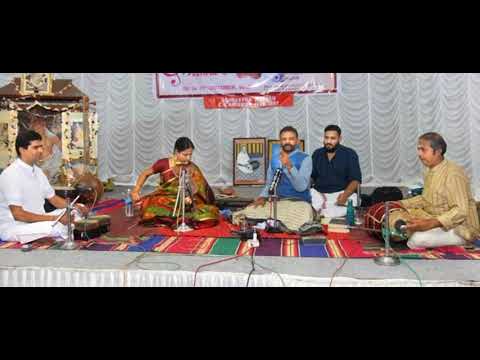 T M Krishna with Dr. R Hemalatha at Palakkad Fine Arts : Tatva Jeevathvam in Keeravani
