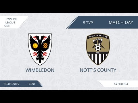 AFL19. England. League One. Day 5. Wimbledon - Nott's County