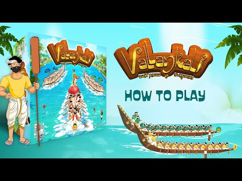 HOW TO PLAY | VALLAMKALI - The Boat Races of Alappuzha | By Mozaic Games
