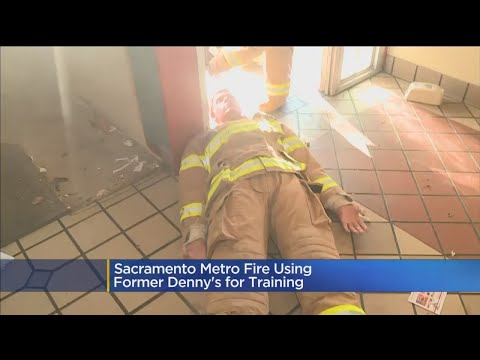 Former Carmichael Denny’s Set To Go Up In Smoke For Live Fire Training Drill