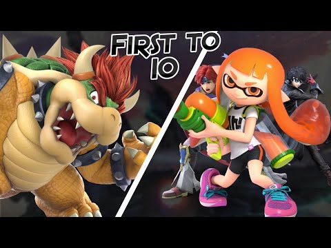 SSBU | Exciled (Bowser) vs Chippy (Inkling) | First to 10 FULL SET