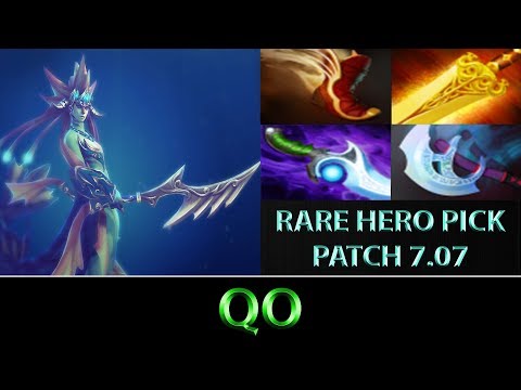 QO [Naga Siren] Rare Pro Hero Pick Meta ► Dota 2 7.07