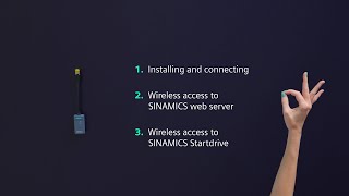 SINAMICS Smart Adapter - How to get wireless access to SINAMICS drives