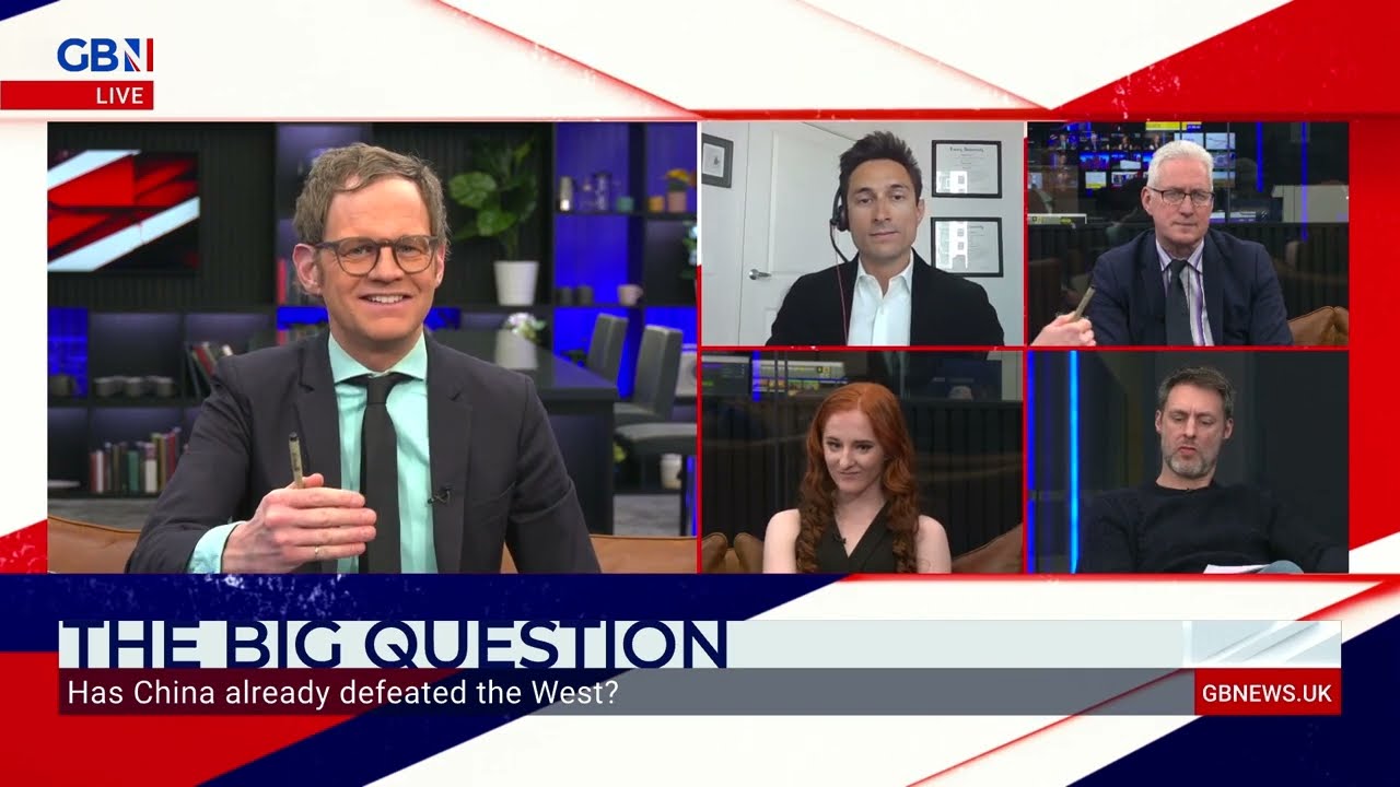 Author Michael P Senger on whether China has already defeated the West