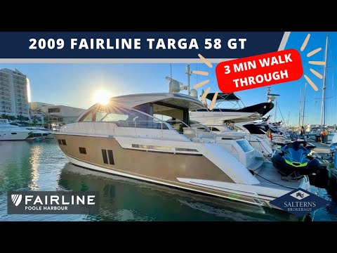 Fairline Targa 58 video
