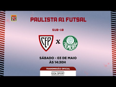 SUB-18/ CE PENHA X PALMEIRAS | CAMPEONATO PAULISTA A1 FUTSAL 2025