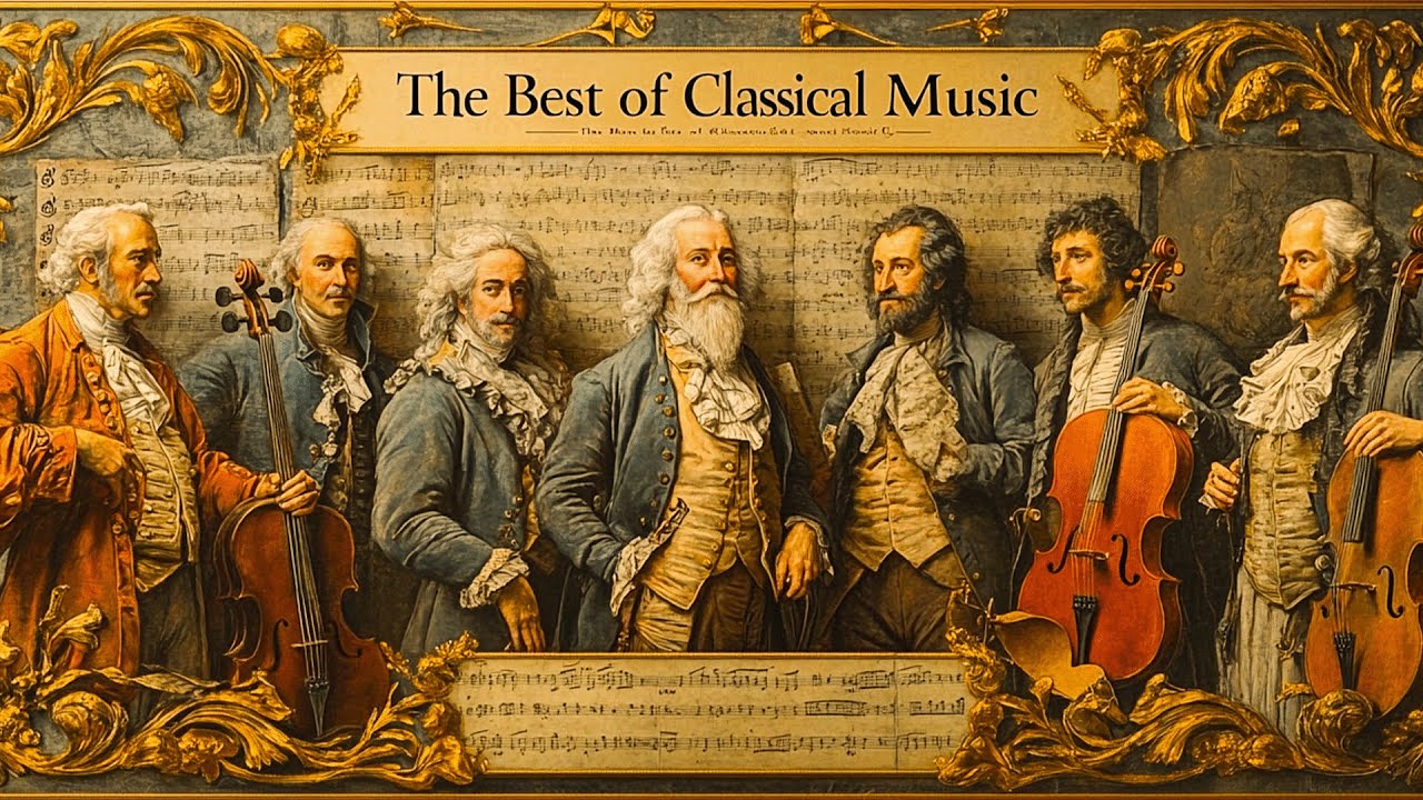 The Best of Classical Music: Discover the Best Pieces Ever Composed!🎻Mozart, Vivaldi, Rossini