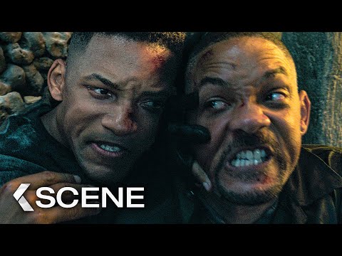GEMINI MAN - Catacomb Fight Extended Scene (2019)