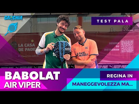 Babolat AIR VIPER: Recensione (ENG SUBS). Super maneggevolezza ma non è tutto oro quel che luccica