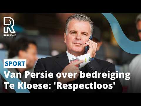 Van Persie steunt Dennis Te Kloese na bedreigingen | Rijnmond