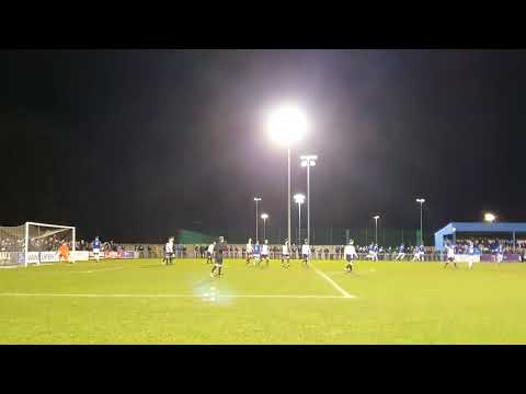 Neil Danns' second goal for Macclesfield FC versus Vauxhall Motors, 22/2/22