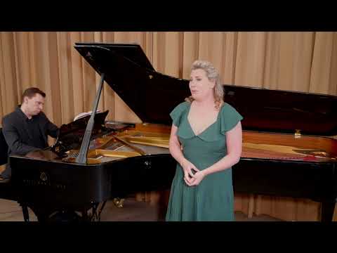 Alexandra Lowe “Adieu, notre petite table” from Massenet’s Manon. Accompanied by Serge Rybin