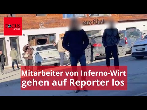 "Das ist mir scheißegal" - Mitarbeiter von Inferno-Wirt Moretti gehen auf Reporter los
