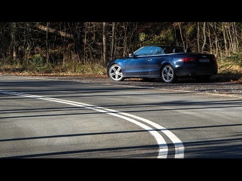 Audi S5 Cabrio Test Sudelfeld Bayern Sound Original