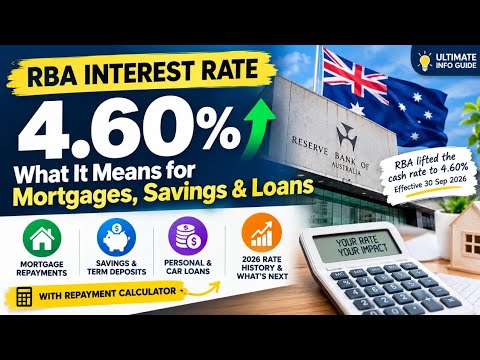 Australia’s RBA Rate Hits 4.60% — What It Means for Your Mortgage