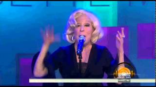 Too Many Fish In The Sea   Bette Midler   Today Show 2014