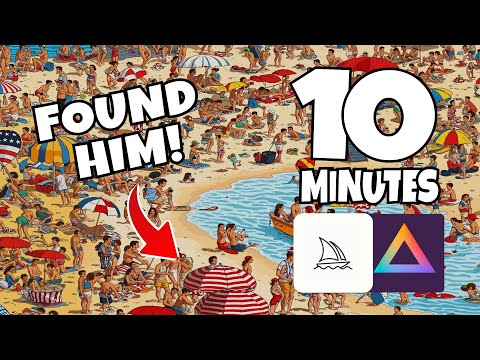 Create a Where's Waldo Illustration Using Midjourney in 10 minutes