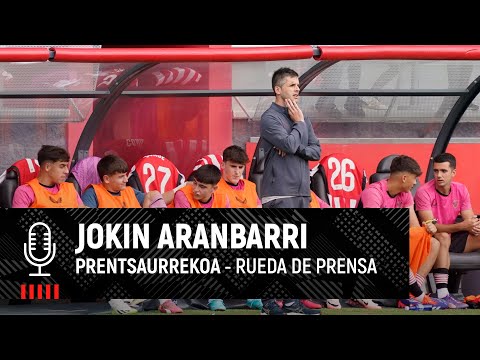 Imagen de portada del video 🎙️ Jokin Aranbarri I post Bilbao Athletic 3-3 Zamora CF l Primera Federación 2024-25 – 3. J