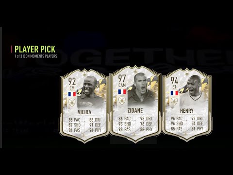 SAIN HULLUN RANSKA MOMENTS ICONIN PAKETISTA!!! - FIFA 22 SUOMI