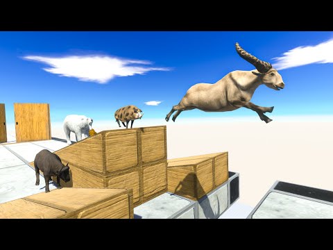 RUN, JUMP and ATTACK the MINI GORO - Animal Revolt Battle Simulator