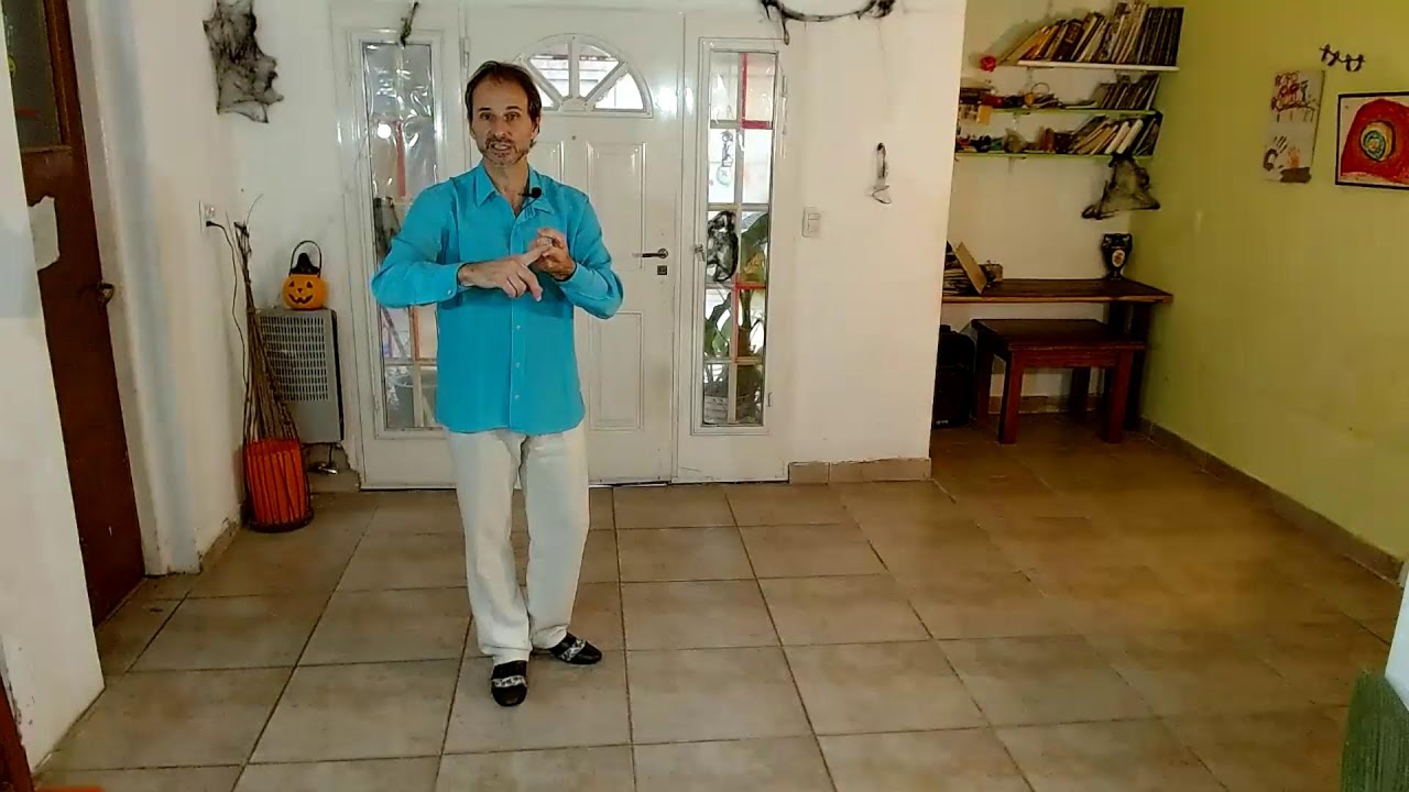 Clase  especial de Tango a cargo de Damian Esell, ¨La clase de Tango en casa¨ x Tanghostleader