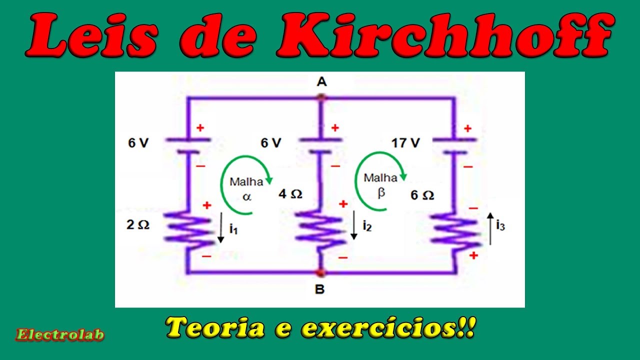 Leis de Kirchhoff ! Entenda quais são e como aplicar!