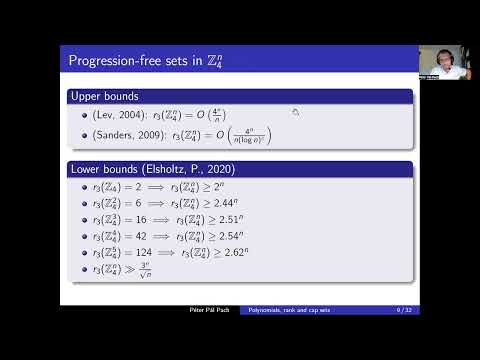 AGT: Polynomials, rank and cap sets