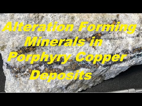 Alteration Forming Minerals in Porphyry Copper Deposits